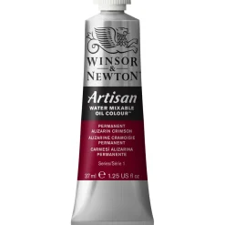 Winsor & Newton Artisan vattenlöslig oljefärg 37 ml Permanent Alizarin Crimson 468 | Oljefärger