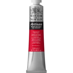 Winsor & Newton Artisan vattenlöslig oljefärg 200 ml Cadmium Red Deep Hue 098 | Oljefärger