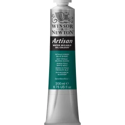 Winsor & Newton Artisan vattenlöslig oljefärg 200 ml Phthalo Green (blue shade) 522 | Oljefärger