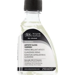 Winsor & Newton Artists' Gloss Varnish 250 ml, skyddande blank fernissa | Målarmedier