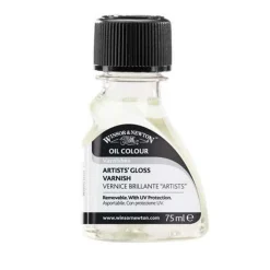 Winsor & Newton Artists' Gloss Varnish 75 ml, skyddande blank fernissa | Målarmedier