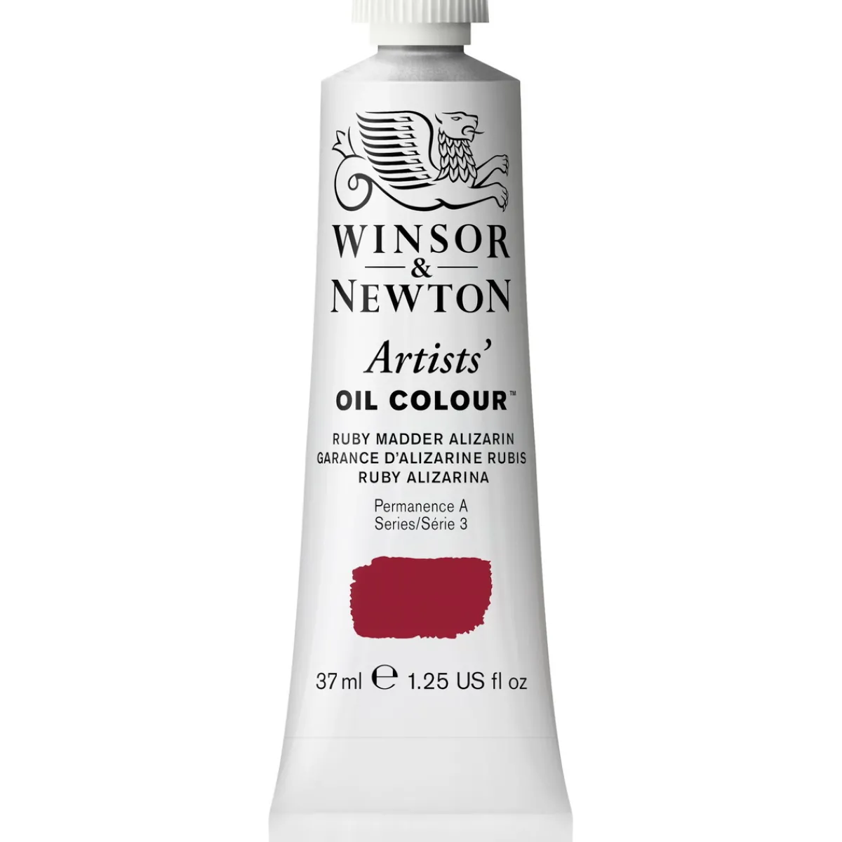 Winsor & Newton Artists' Oil Colour 37ml – Ruby Madder Alizarin 411 | Oljefärger