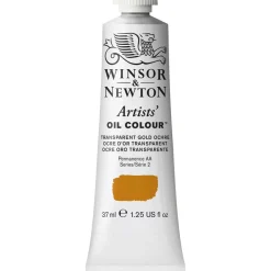 Winsor & Newton Artists' oljefärg 37 ml Transparent Gold Ochre 646 | Oljefärger