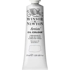 Winsor & Newton Artists' oljefärg 37 ml Titanium White 644 | Oljefärger