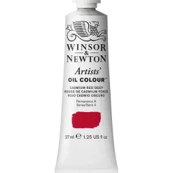 Winsor & Newton Artists' oljefärg 37 ml Cadmium Red Deep 097 | Oljefärger