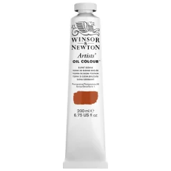 Winsor & Newton Artists' oljefärg 200 ml Burnt sienna 74 | Oljefärger