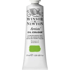 Winsor & Newton Artists' oljefärg 37 ml Cadmium Green Pale 084 | Oljefärger