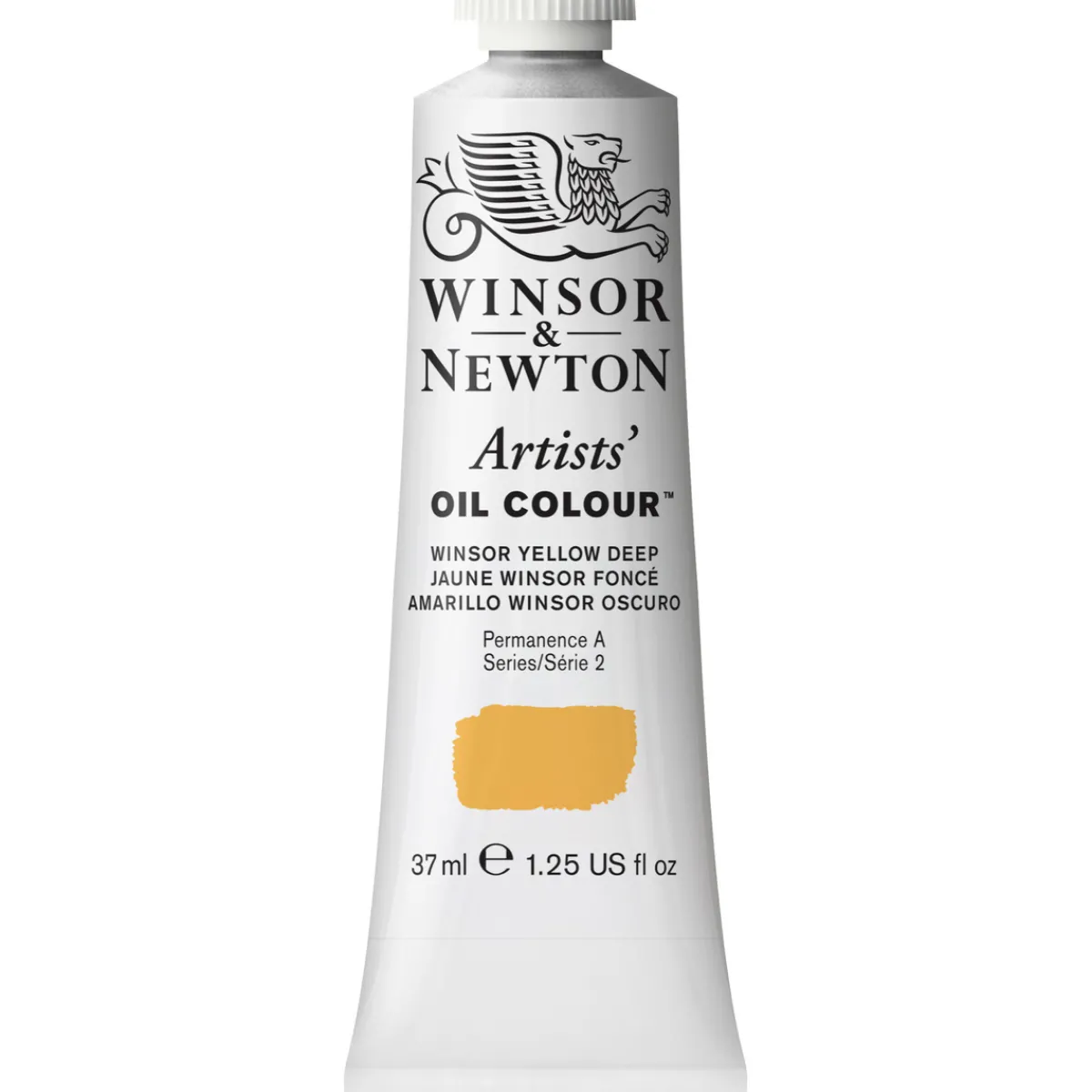 Winsor & Newton Artists' oljefärg 37 ml Winsor Green (Yellow Shade) 721