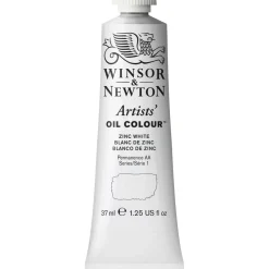 Winsor & Newton Artists' oljefärg 37 ml Zinc White 748 | Oljefärger