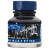 Winsor & Newton Calligraphy Ink, Transparent 30 ml Black 030 | Bläck & Tusch