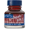 Winsor & Newton Calligraphy Ink, Transparent 30 ml Scarlet Red 601