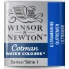 Winsor & Newton Cotman akvarellfärg halvkopp Viridian Hue 696