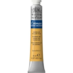 Winsor & Newton Cotman akvarellfärg 8 ml Cadmium Yellow Hue 109 | Akvarell- & Vattenfärger