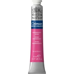 Winsor & Newton Cotman akvarellfärg 8 ml Permanent Rose 502 | Akvarell- & Vattenfärger