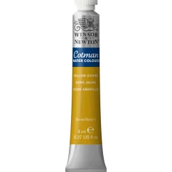 Winsor & Newton Cotman akvarellfärg 8 ml Yellow Ochre 744 | Akvarell- & Vattenfärger
