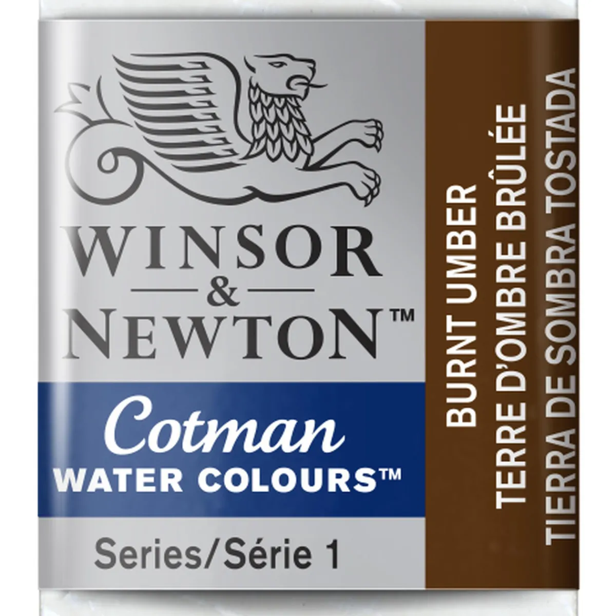 Winsor & Newton Cotman akvarellfärg halvkopp Cadmium Orange Hue 090