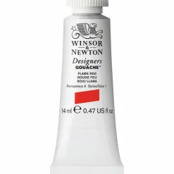 Winsor & Newton Designers gouache 14 ml Flame red 249 | Gouachefärger