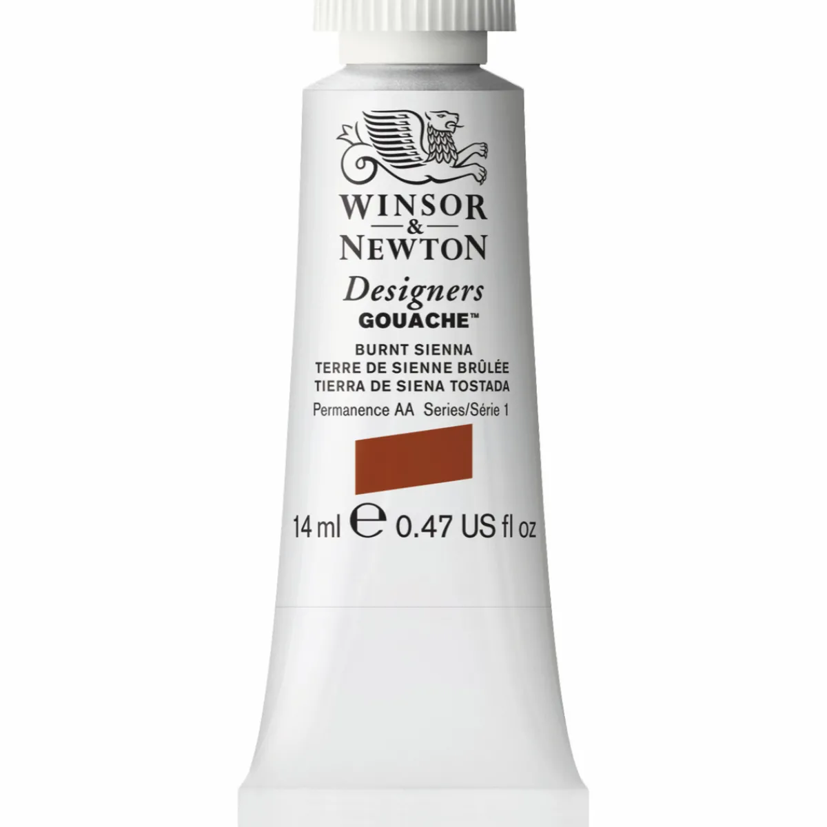 Winsor & Newton Designers gouache 14 ml Burnt sienna 074