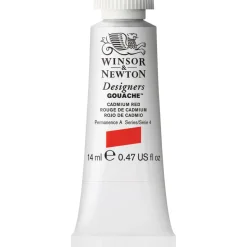 Winsor & Newton Designers gouache 14 ml Cadmium red 094 | Gouachefärger