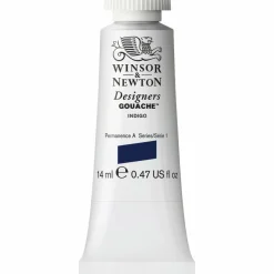 Winsor & Newton Designers gouache 14 ml Indigo 322 | Gouachefärger