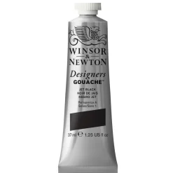 Winsor & Newton Designers gouache 37 ml Jet Black 335