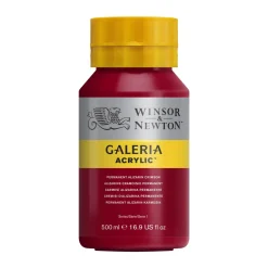 Winsor & Newton Galeria akrylfärg 500 ml Permanent Alizarin Crimson 466 | Akrylfärger