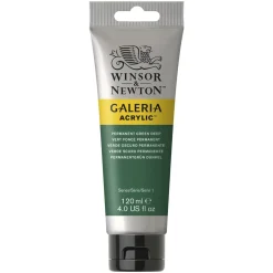 Winsor & Newton Galeria akrylfärg 120 ml Permanent Green Deep 482 | Akrylfärger
