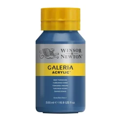 Winsor & Newton Galeria akrylfärg 500 ml Deep Turquoise 232 | Akrylfärger