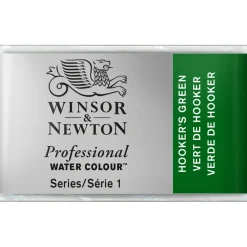 Winsor & Newton Professional akvarellfärg helkopp Hooker´s Green 311 | Akvarell- & Vattenfärger