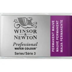 Winsor & Newton Professional akvarellfärg helkopp Permanent Mauve 491 | Akvarell- & Vattenfärger