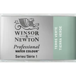 Winsor & Newton Professional akvarellfärg helkopp Terre Verte 637 | Akvarell- & Vattenfärger