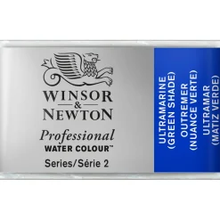 Winsor & Newton Professional akvarellfärg helkopp Ultramarine (green shade) 667 | Akvarell- & Vattenfärger