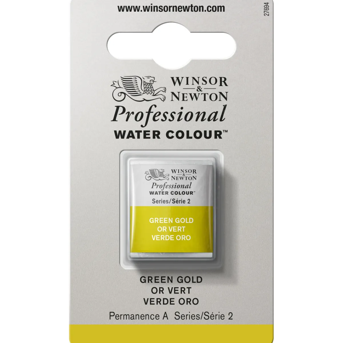 Winsor & Newton Professional akvarellfärg halvkopp Hooker´s Green 311