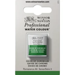 Winsor & Newton Professional akvarellfärg halvkopp Oxide Of Chromium 459 | Akvarell- & Vattenfärger