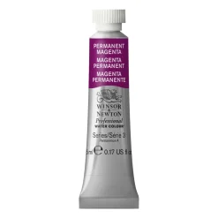 Winsor & Newton Professional akvarellfärg 5 ml Permanent Magenta 489 | Akvarell- & Vattenfärger