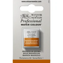 Winsor & Newton Professional akvarellfärg halvkopp Magnesium Brown 381 | Akvarell- & Vattenfärger