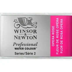Winsor & Newton Professional akvarellfärg helkopp Opera Rose 448 | Akvarell- & Vattenfärger