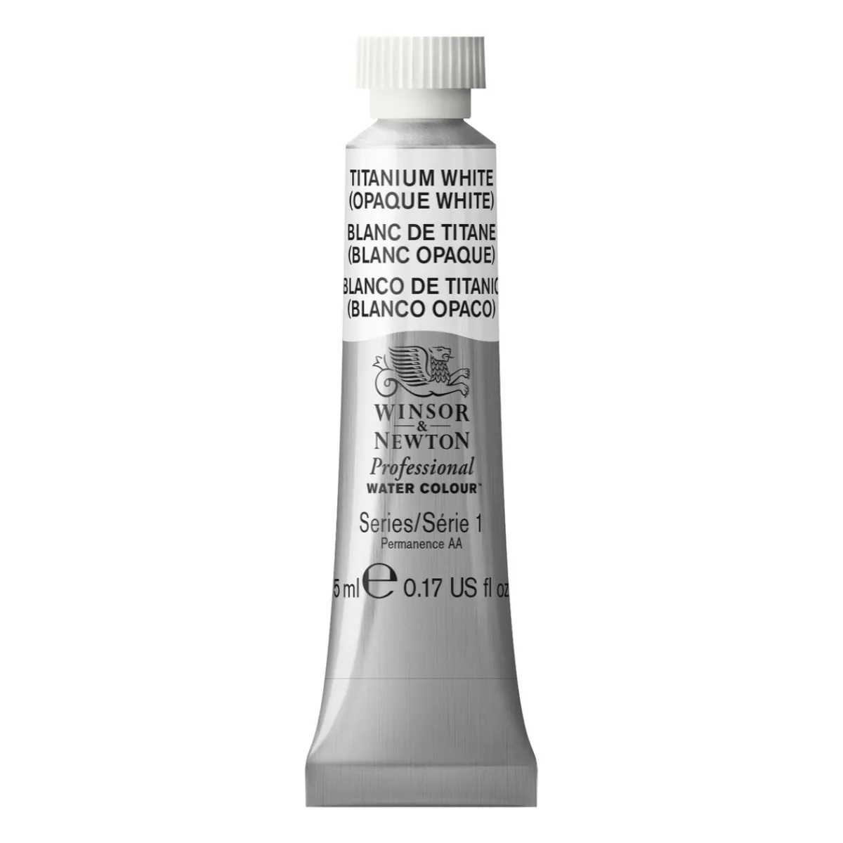 Winsor & Newton Professional akvarellfärg 5 ml Titanium White 644 | Akvarell- & Vattenfärger