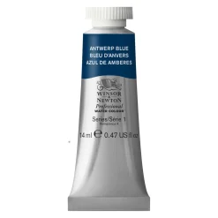Winsor & Newton Professional akvarellfärg 14 ml Antwerp Blue 010 | Akvarell- & Vattenfärger