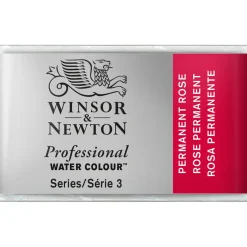 Winsor & Newton Professional akvarellfärg helkopp Permanent Rose 502 | Akvarell- & Vattenfärger