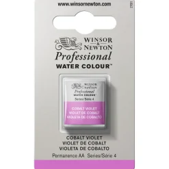 Winsor & Newton Professional akvarellfärg halvkopp Cobalt Violet 192 | Akvarell- & Vattenfärger