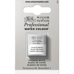 Winsor & Newton Professional akvarellfärg halvkopp Perm Chinese White 150