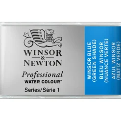 Winsor & Newton Professional akvarellfärg helkopp Winsor Blue (green shade) 707 | Akvarell- & Vattenfärger