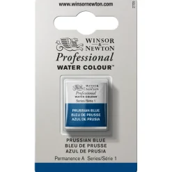 Winsor & Newton Professional akvarellfärg halvkopp Prussian Blue 538