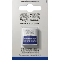 Winsor & Newton Professional akvarellfärg halvkopp Indianthrene Blue 321 | Akvarell- & Vattenfärger