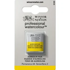 Winsor & Newton Professional Revival akvarellfärg halvkopp Aureolin Hue 417 | Akvarell- & Vattenfärger