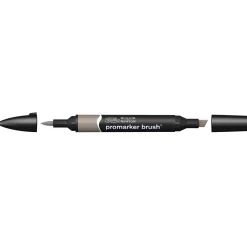 Winsor & Newton Promarker Brush Warm Grey 4 (WG4) | Tuschpennor & Markers