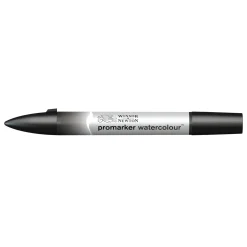 Winsor & Newton Promarker Watercolour Lamp Black 337 | Tuschpennor & Markers