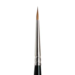 Winsor & Newton Series 7 Finest Sable 0, handgjord & exklusiv akvarellpensel med rund spets av mårdhår | Konstnärspenslar Akvarell
