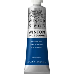Winsor & Newton Winton oljefärg 37 ml Prussian Blue 538 | Oljefärger